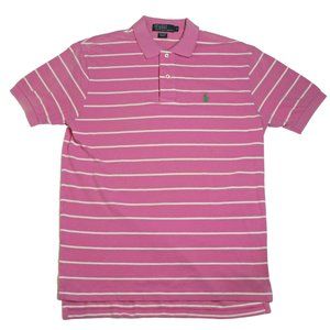 Polo by Ralph Lauren Polo Shirt Pink with White St